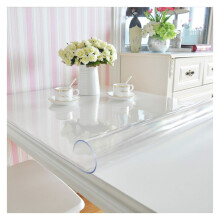 PVC Desk Mat Clear Desk Protector Waterproof Non Slip for Office Table Hardwood Surface 40x60cm 2.0mm