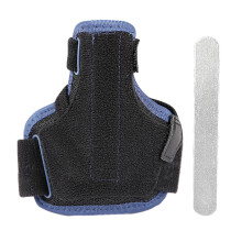 Adjustable Ergonomic Thumb Brace for Pain Relief and Arthritis, Breathable Support, Blue Black 12.5cmx13cm