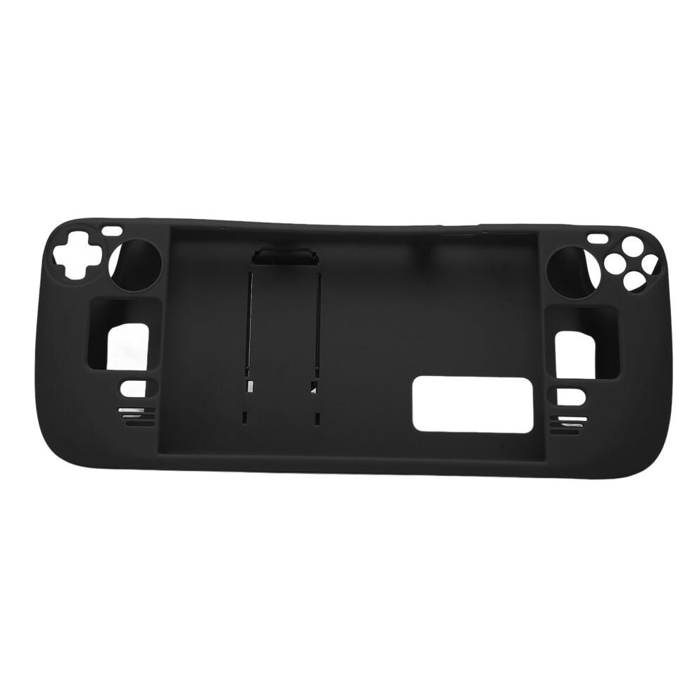 Steam Deck Kickstand Case - Full Protection Fingerprint Proof Black 5001393726756