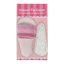 Universals Leather Scissor Holders Fit Multiple-pink silver