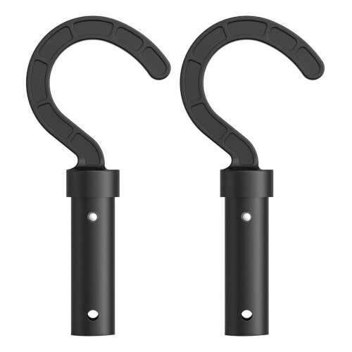 Adjustable Telescopic Pool Hook Attachment for Robot Retrieval, Durable ABS, Secure Connection