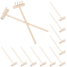 12pcs Mini Bamboo Zen Garden Rake Set for Tabletop Sandbox and Japanese Desktop Meditation Sand