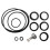 ORing and Air Release Valve Replacement Kit for Intex Sand Filter Pump for Leak Prevention 2