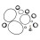 ORing and Air Release Valve Replacement Kit for Intex Sand Filter Pump for Leak Prevention 3