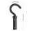 Adjustable Telescopic Pool Hook Attachment for Robot Retrieval, Durable ABS, Secure Connection 4