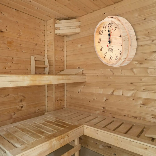 Digital Sauna Clock with Clear LED Display, WallMounted Timer for Sauna Room and Home Use 1