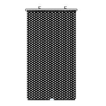 Adjustable Suction Cup Blackout Roller Shade PVC Sun Protection Window Blind for Car Home Office Black 40x125cm