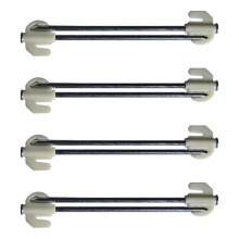8 Pack Heavy Duty Galvanized Tent Stakes with Built‑in Night Light, Rust‑Proof Steel for Camping and Garden Use