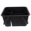 Bathroom Storage Basket with FourCompartment Design, Grey Plastic Organizer for Home and Kitchen 1
