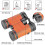 (blue) Best Compact Waterproof Shock Proof Binoculars For Kids 3