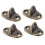 Windproof Copper Window Hook Base for Lights, Removable Hanging Light Hook Set for Home and Office 1