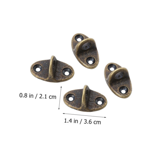 Windproof Copper Window Hook Base for Lights, Removable Hanging Light Hook Set for Home and Office 2