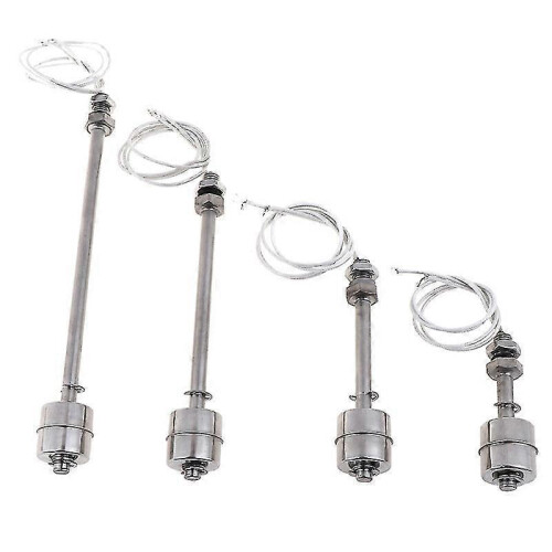 (65mm) Mini Stainless Steel Float Switch Tank Liquid Water Level Sensor Double Ball Float Switch Tank Pool Flow Sensors
