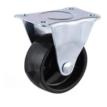 4 Pack 2.5 Inch Ball Casters with Brake, 360 Smooth Rolling Furniture Caster Wheels for DIY Projects