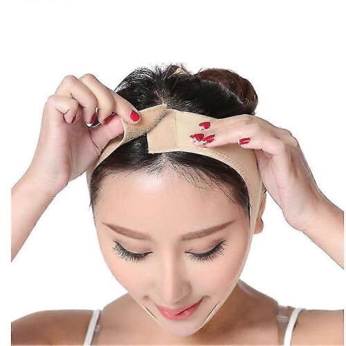 (L) V Line Shaping Face Masks Double Chin Reducer Strap 1
