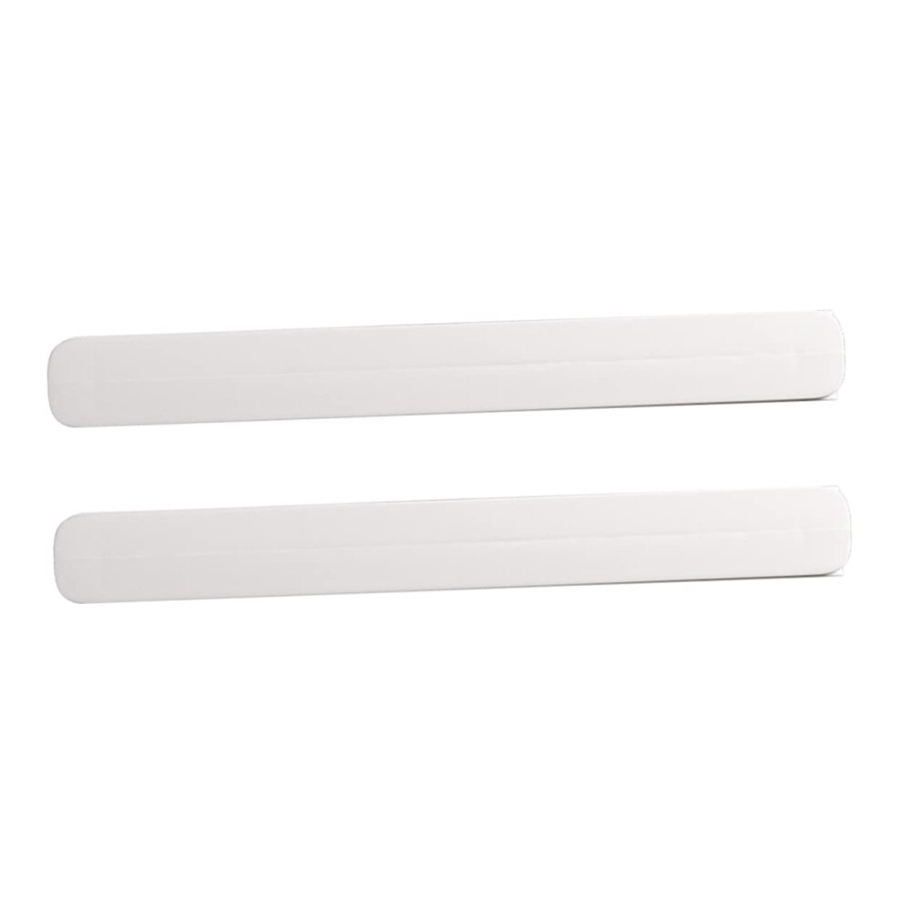Heavy Duty Drawer Slides Smooth Quiet Operation Peel And Stick Replacement For Cabinets Dressers White 9351714559751