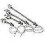 (65mm) Mini Stainless Steel Float Switch Tank Liquid Water Level Sensor Double Ball Float Switch Tank Pool Flow Sensors 3