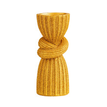 Vorhang-Kerzenhalter, dekorativer Kerzenständer,-Gold