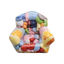 Kreativer, transparenter Sitzsack-Organizer für Kinder, zum