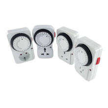 24 Hour Mechanical Timer Switch 230V Plug Socket UK EU US, Reliable Timing Control for Kitchen Appliances