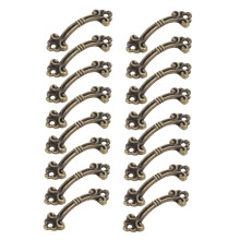 Vintage Cabinet Knobs and Antique Drawer Pulls, Durable Metal Design for Wardrobe Closet and Furniture