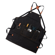 Praktische, verstellbare Schürze, Werkzeugtasche,-Schwarz