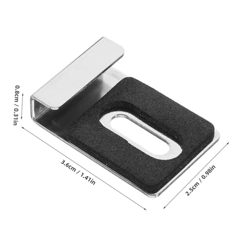 8pcs Stainless Steel Mirror Clips for Wall Mounting Bathroom Frameless Secure Mounting Set 1