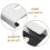 8pcs Stainless Steel Mirror Clips for Wall Mounting Bathroom Frameless Secure Mounting Set 4
