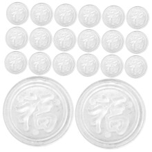 100pcs Clear Silicone Glass Table Bumpers with DoubleSided Suction Grip for Stable Tabletops