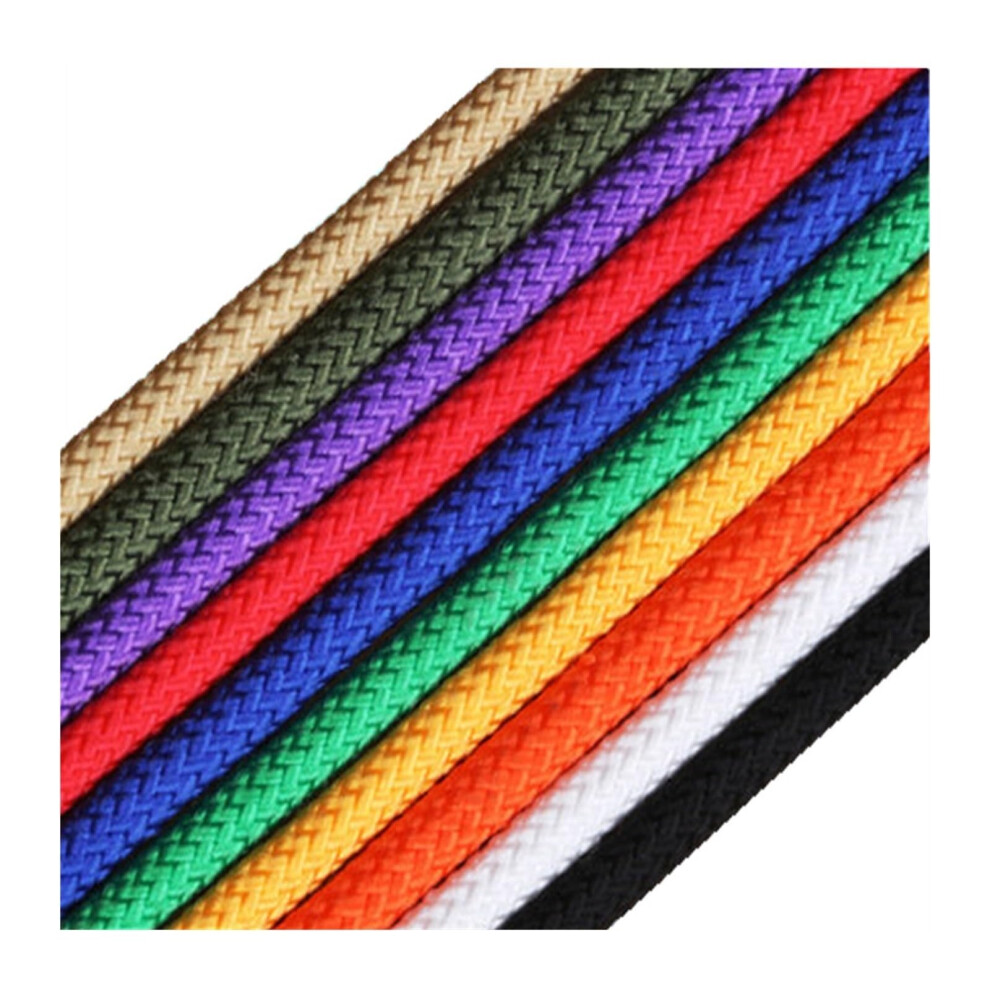 6Mm Braided Nylon Rope 50M Blue, Durable Abrasion Resistant Cord For Outdoor Camping And Clothesline 9351714560115