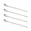 Stainless Steel Long Handle Straw Spoon 4 Piece Multifunctional 1