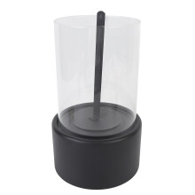 Table Top Fireplace Black 40.64oz 10x12x23cm