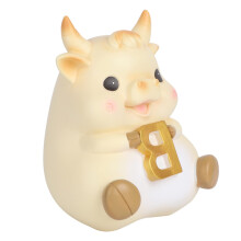 Cute Calf Piggy Bank for Kids Money Box Encourages Saving Habits Boys Girls Desktop Decor