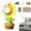 Car Bubble Machine Sunflower Design with Remote Control, Continuous Bubble Stream for Car Decoration 1