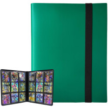 Trading Card Binder 9 Pocket Large Capacity Album for 540 Cards Cream Organizer for Sports Cards Compatible with MTG TCG