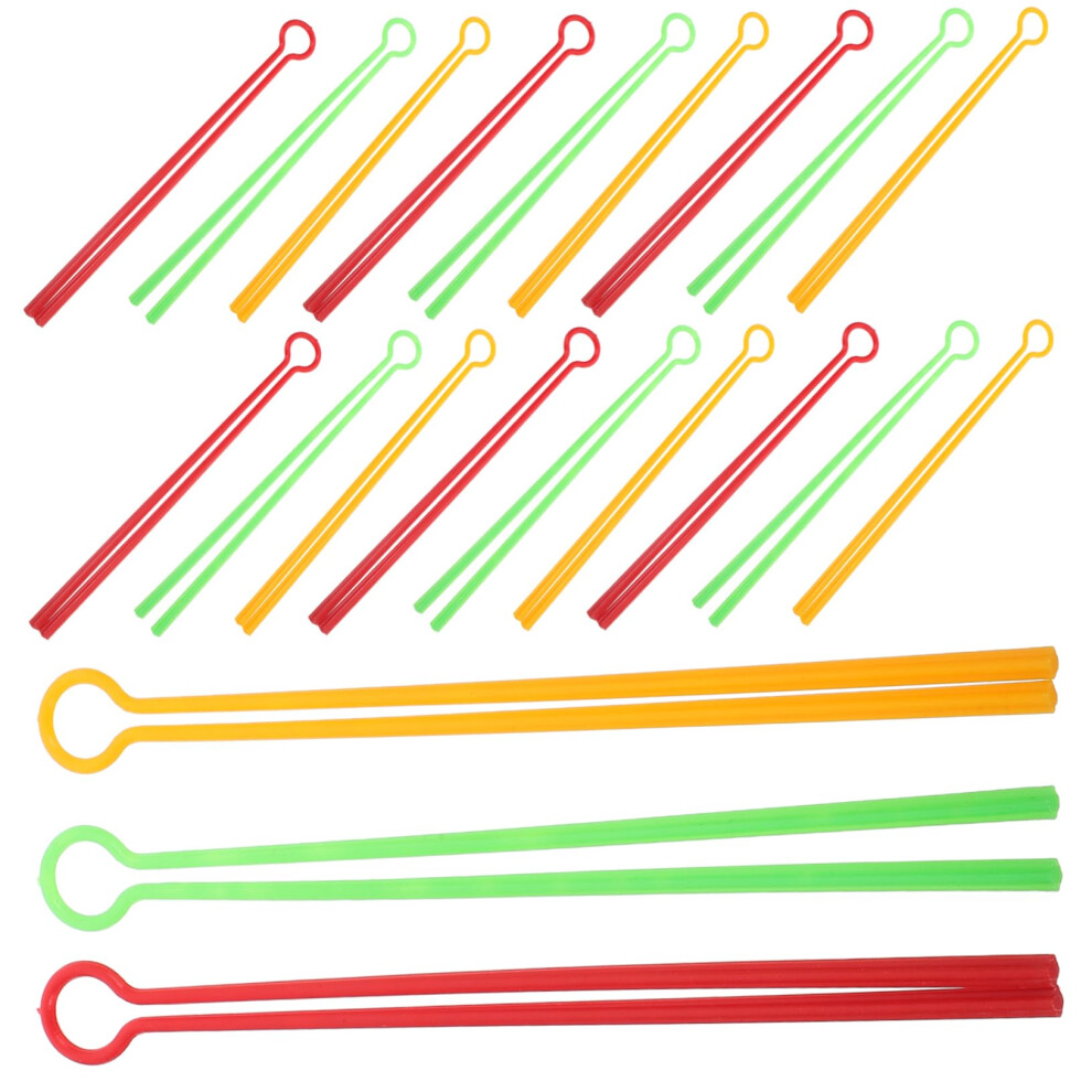 Colored Hair Perm Rods Set 35pcs, Flexible Curlers for Easy Home Styling and Natural Waves