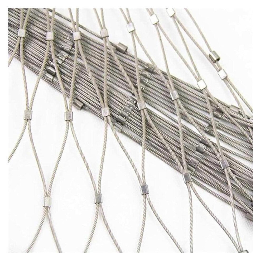 304 Stainless Steel Safety Mesh 2X6m Balcony Railing Protection Net For Garden Fence And Animal Barrier 9073542083450