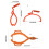 High Strength  featurings 20 Grip Length-             Hand hook 5