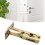 Adjustable 60mm 70mm Door Latch Replacement with Universal Lever Compatibility and Quick Swap Installation 4