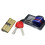 Security Brass Door Cylinder Lock 65105MM AntiTheft Gate Lock AntiPick CorrosionResistant 2