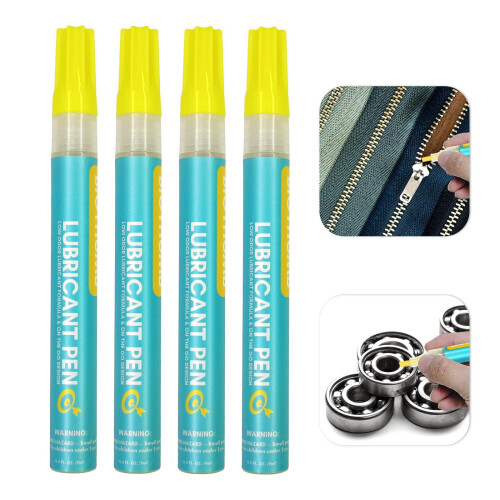 Graphite Lock Lubricant Pen for Door Locks, Precise Lubrication Control and Smooth Key Operation 1