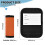 Orange Luggage Handle Wraps 2 Pack, Soft Polyester Comfort Grip Covers with Bright Identifier and Writable Info Card 3