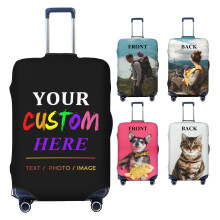 Custom Luggage Cover 1832 Inch, Suitcase Protector with Double‑Sided Design and Secure Fit