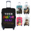 Custom Luggage Cover 1832 Inch,  Suitcase Protector with Double‑Sided Design and Secure Fit 1