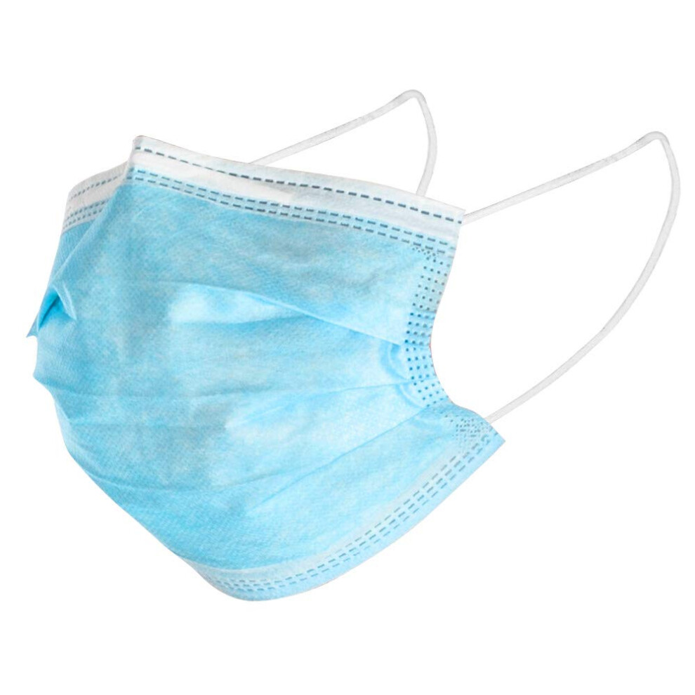 50Pcs Disposable Face Mask 3 Ply Face Mask With 3ÂLayer Protection Breathable Earloop For Adults Daily Use 9771547034322