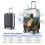 Custom Luggage Cover 1832 Inch,  Suitcase Protector with Double‑Sided Design and Secure Fit 4