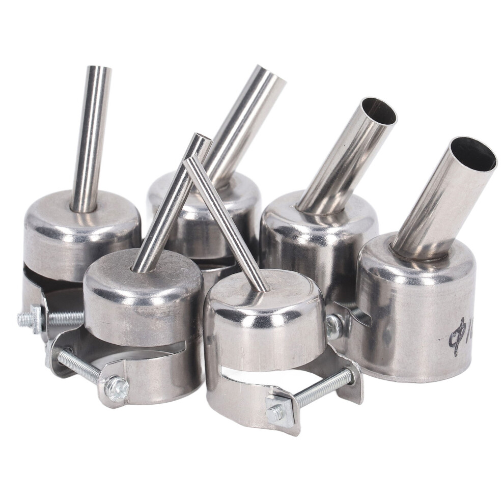 6Pcs 850 Heat Gun Nozzle Kit Al Alloy 3-10Mm 4651393728871