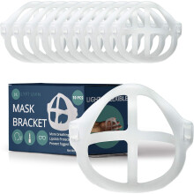 Face Mask Bracket 20 Pack Silicone Mask Insert for Better Breathing Anti Fog Reusable Spacer for Adults and Kids