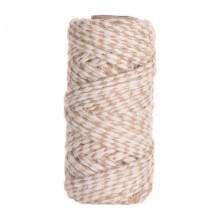 3X Natural Jute Twine Rope 10 Meters Roll for Crafts DIY and Kitchen Gardening