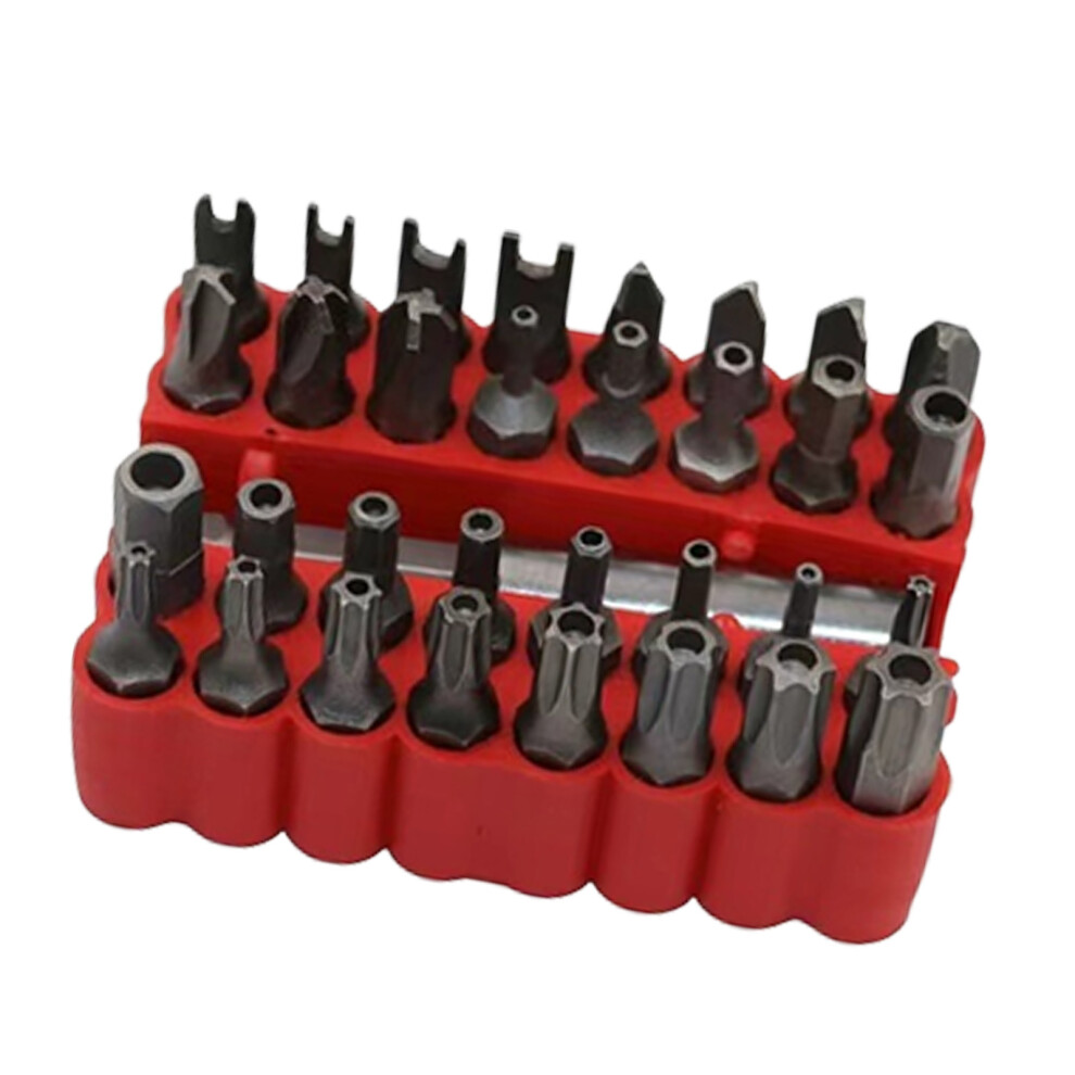 Sturdy 33Pcs Screwdriver Bit Set Perfect For-Hollow Bit 7696001710128